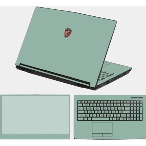 Vinyl Decal Stickers for MSI Laptop GF63/GL63/GL73/GP63/GS72/GS65 Gaming NoteBook PVC Decal Anti-Scratch Cover Protective Film