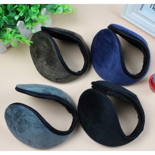 Winter Unisex Men and Women Fleece Warmer Earmuff Warm Plush Cloth Ear Muffs Cover Earwarmers Ear Muffs Earlap