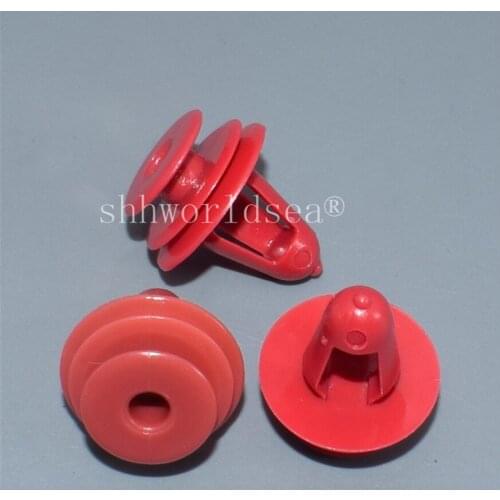 Shhworldsea 100PCS Cowl Vent Screen & Door Trim Panel Retainer For Corolla R Previa 1989-On For GM:30006620 Car plastic Clips