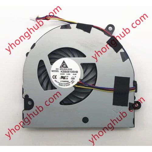 FCN 13N0-ZGP0101 FB85 DFS531005PL0T DC 5V 0.5A 4-wire Server Cooling Fan