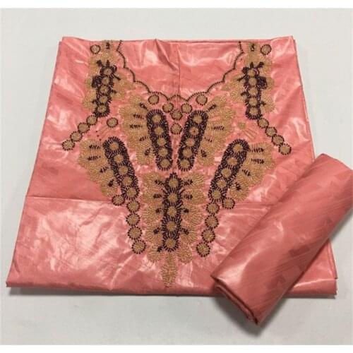 African Dubai Atiku Fabrics High Quality Soft Bazin Riche Lace Fabrics Embroidery Brocade Fabrics Basin Riche Brode Lace