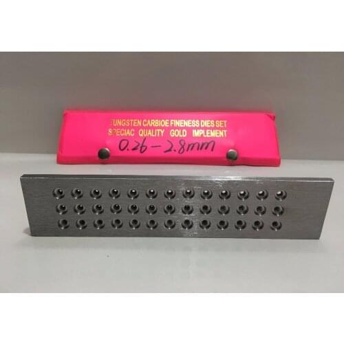 Free shipping !!! Good Quality of Round Shape Tungsten Carbide Wire Drawplate, Jewelry Making tools