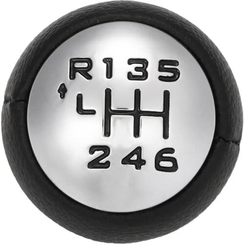 Car Shift Lever Shift Knob Shift Head For Manual 6-Speed Peugeot 307 308 3008 407 5008 807 Citroen C3 C4 C8