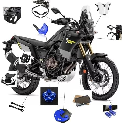 FOR YAMAHA Tenere 700 Tenere700 XTZ 700 XTZ700 DM07 DM08 2019 2020 2021 Motorcycle Accessories Water Pump Protection Guard Cover