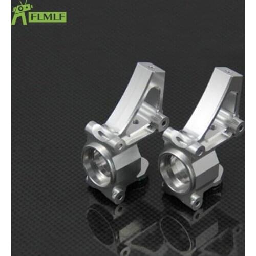 Alloy CNC Front Wheel Hub Carrier Set Fit for 1/5 GTB Racing HPI ROFUN ROVAN KM BAJA 5B 5T 5SC Game Toys Parts