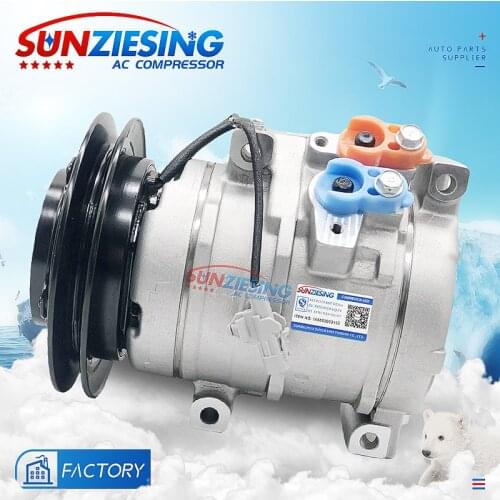 For toyota car anthem dyna 4500 4.6l 10s15c ac air conditioning compressor 24v 1pk 447220-3514 4472203514 88320-37070 8832037070