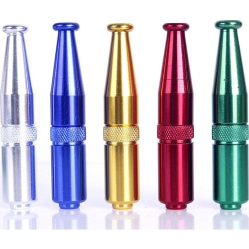 Bullet Modeling Smok Metal Pipes Creative Smoking Pipe Herb Tobacco Pipes Portable Grinder Smoke Narguile Cigarette Holder