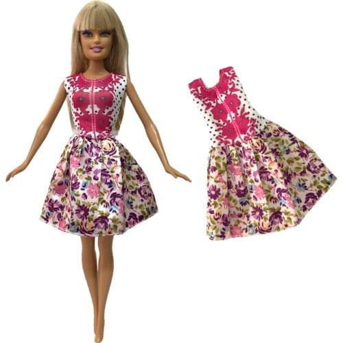 NK Newest Doll outift Beautiful Handmade Party Clothes Top Fashion Design For Barbie Noble Doll Best Child Girls'Gift 229A