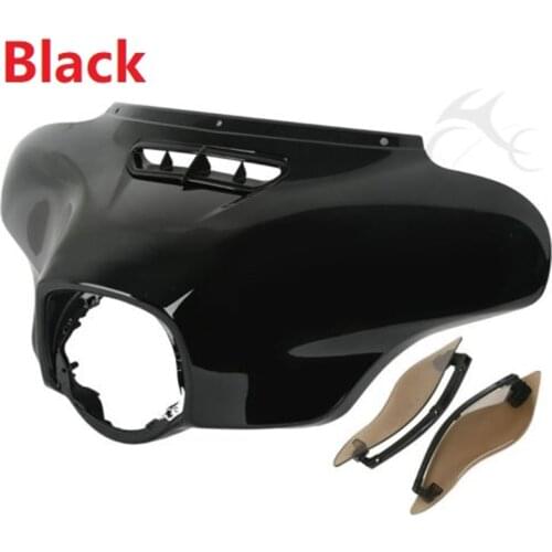 Motorcycle Front Outer Fairing W/ Air Deflector For Harley Touring Electra Street Glide Ultra Limited 2014-2020 2019
