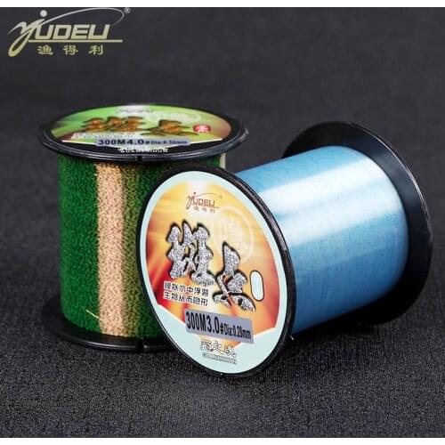 Discoloration Hidden Fishing Line 300m 500m Brand Spot Nylon Lines Smooth Fishing Wire Durable Japanese Material Saltwater Carp
