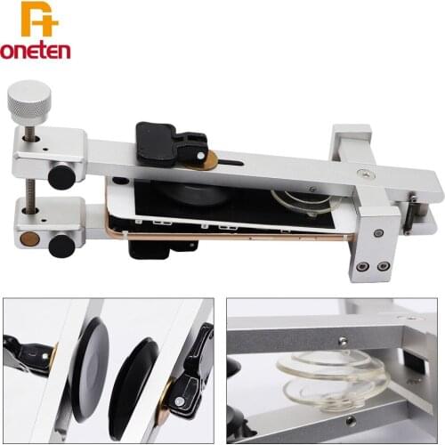 LED screen splitter with suction cup clamp for iPhone screen removal kit fixing fixture phone repair tool