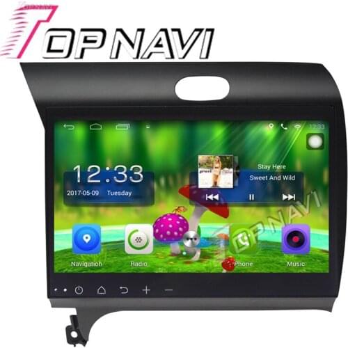 Topnavi 10.1'' Quad Core Android 6.0 Car GPS Navigation For KIA K3 2012 Radio Audio Multimedia Stereo Without DVD