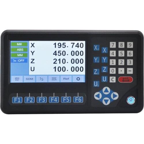 Sino D80-4V LCD screen 4 Axis DRO Display Digital Readout Large KA counter for Machine fits to Sino Ditron Easson Linear scale