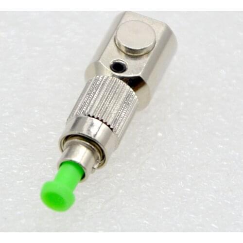 10PCS NEW Optical Fiber Connector FC/APC Round Bare Fiber Adapter Flange Coupler Wholesal Free shipping to Russia Brazil