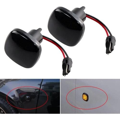 2X Smoke Error-free decoding LED Side Marker Signal Light No Error For AUDI A3 8L 1997-2003 A4 8D 1994-2001 A4 S4 B5 1994-1999