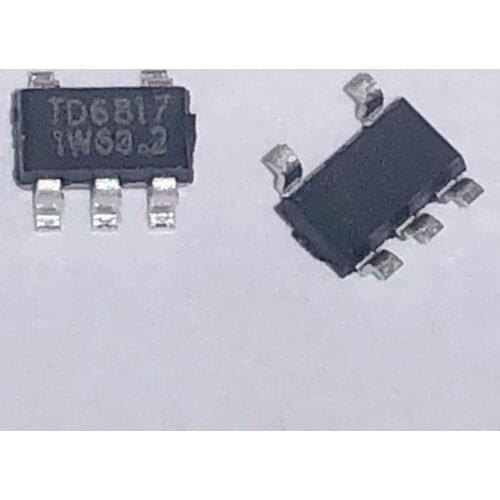 30pcs/lot TD6817 SOT23-5 1.5MHz,2A new and original