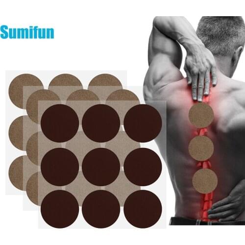 36pcs/4sheets Acupoint Massage Patches Acupuncture Therapy Patch Neck Back Painkiller Natural Medical Body Pain Relief Stickers