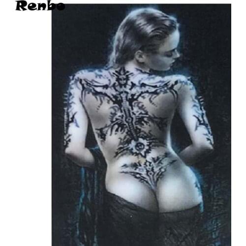 DIY 5D Diamond Painting Sexy woman Resin circular drill Embroidery Cross Stitch Square Rhinestone decoration mosaic painting