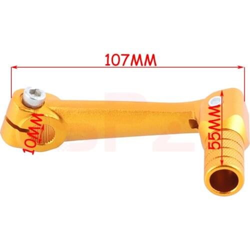 Cross-country motorcycle aluminum folding gear lever is for kayo t2 t4 bse 189 j1 j2 250cc cb250 motor apollo orion xmotos