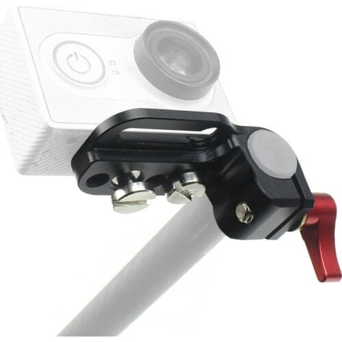 BGNing Single Hole 15mm Rail Clamp Mount Rod Clamp with 1/4" 3/8" Mount Screw Mounting Hole for Rod Extension DSLR Camera Rig