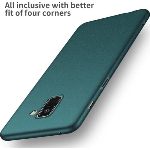 For Samsung Galaxy A8 A8Plus 2018 Case High quality Hard PC Slim Matte Skin Protective Back cover cases for samsung a8 plus 2018