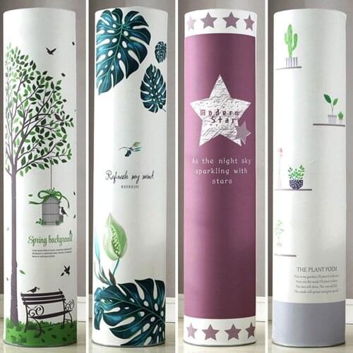 Nordic Cabinet Cover Cylindrical Round Cabinet Cover Air Conditioner Cover Vertical Home Fabric Dust Cover Living Room