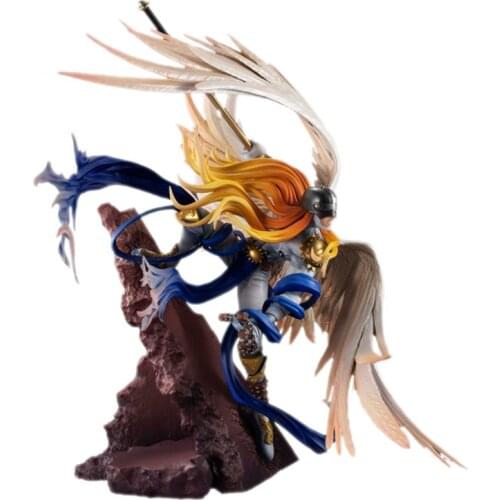 Digimon Adventure Anime Series Figure Model Toys Angemon Wizarmon 20th Action Figure Collectible Model Toy Kids Gifts