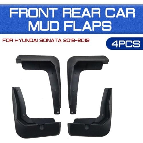 For HYUNDAI SONATA 9th 2015 2016 2018 2019 Car Front Rear Car Mudguards Fender Flares Mud Guard Flap Anti Splash Mudflaps