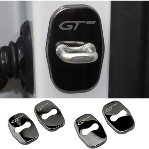 For Peugeot 206 207 208 306 307 308 T9 408 508 5008 3008 4008 406 407 2008 SW CC GT RCZ Car Door Lock Cover 4pcs Accessories