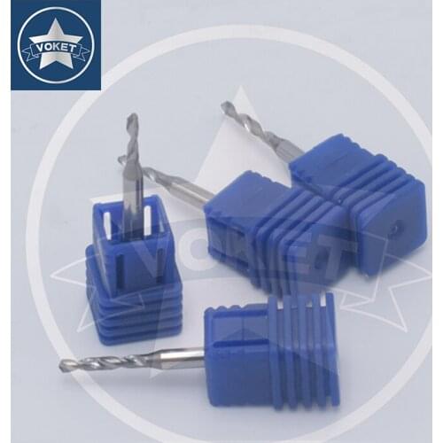 CNC Solid Carbide Tungsten steel Fixed Shank Right Drill 0.20 0.32 0.43 0.54 0.66 0.77 0.88 0.99 1.01 1.12 1.23 1.34 Drilling