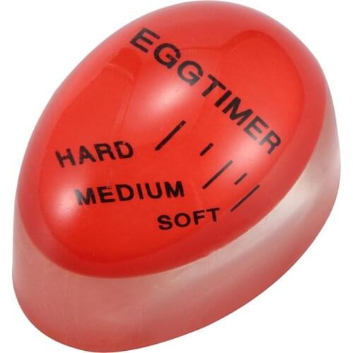 Hot Selling Environmentally Egg Timer Indicator Soft-Boiled Display Egg Cooked Degree Mini Egg Boiler Home Kitchen Timer