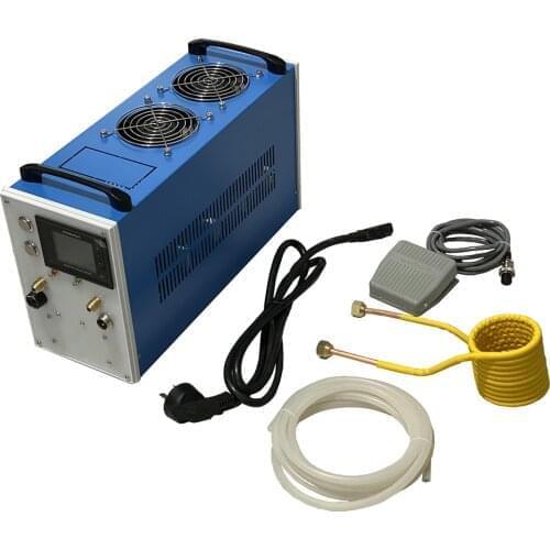 NEW 4000W ZVS Induction Heater Induction Heating Machine Metal Smelting Furnace High Frequency 0-600℃ temperature control