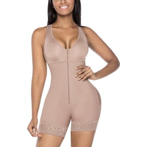 Full Body Shaper Sport Gym Wear Everyday Post Partum Waist Trainer Faja Reductora Mujer Slimming Underwear