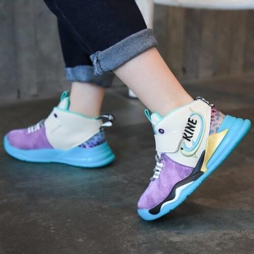 Fashion Sports Shoes Running Leisure Breathable Outdoor Kids Shoes Lightweight Sneakers Shoes