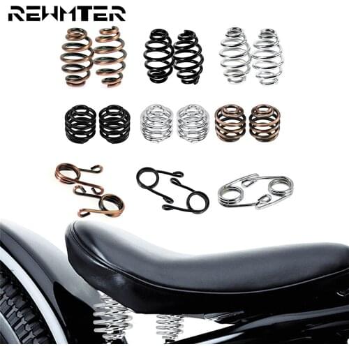 Motorcycle Solo Seat Mount Kit Driver Seat Springs Bronze /Black/Chrome For Harley Bobber Chopper Custom Sportster For Honda