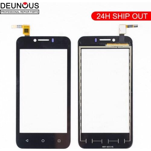 New 4.5" For Huawei Y560 Touch Screen Digitizer Sensor Outer Glass Lens Panel Black