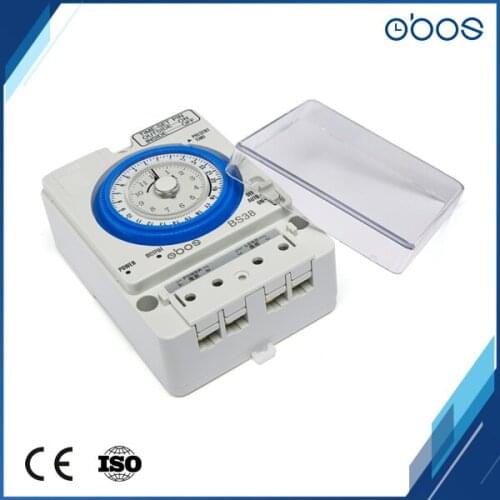OBOS brand 120V mechanical timer switch with 96 times on /off per day minimum setting unit 15 mins free shipping with battery