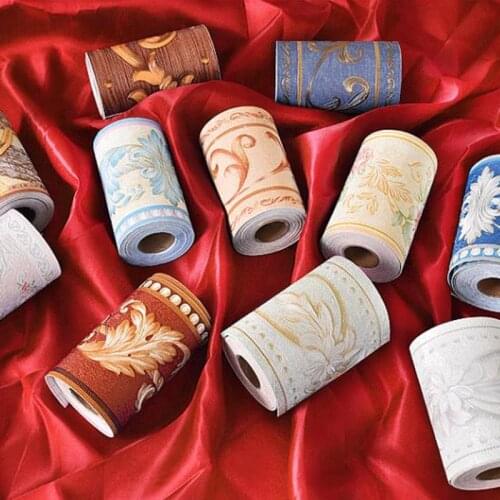 PartyMars Wall Stickers Self Adhesive Waterproof Baseboard Wallpaper Border Living Room Bedroom Furniture Sticker Decorations