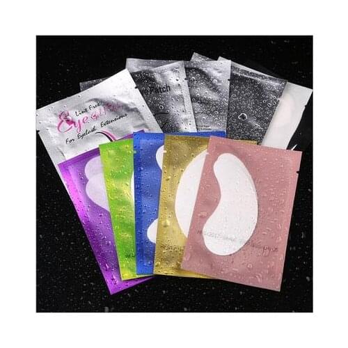 50pairs Eyelash Extension EYE Paper Patches Grafted Eye Stickers makeup Eyelash Under Eye Pads Paper Patches Tips Stickers