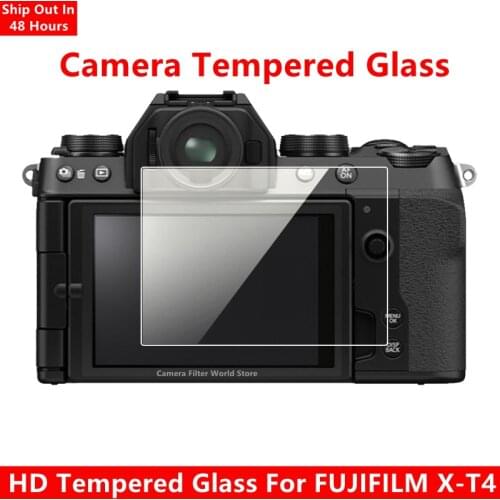 Fuji XT4 Camera Glass Hardness Tempered Glass Ultra Thin Screen Protector for Fujifilm X-T4 Camera