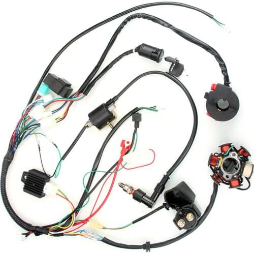 Quad Wire Harness Suitable For 50cc 70cc 90cc 110cc 125cc Chinese Electric Start