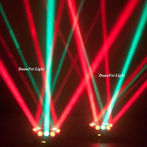 10 unites dmx led moving head beam spider rgbw 9x12w 4in1 beam led moving head disco spider led beam light