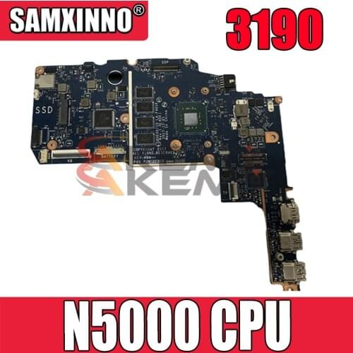 100% new for Dell Latitude 3190 motherboard with pentium N5000 CPU 00F213 CN-00F213 DGE00 LA-F461P mainboard working good