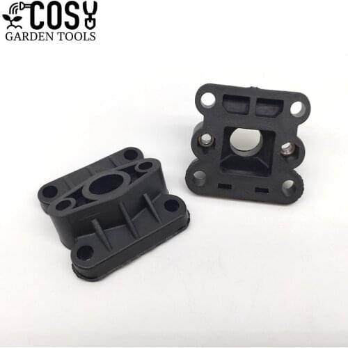 2Pcs Intake Inlet Manifold Pipe For 47cc 49cc 2-stroke Mower Carburetor Connector Adaptor Fit for ROBIN 40-6