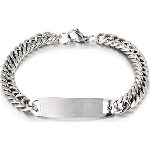 2021 Fashion Charm Jewelry Stainless Steel Weave Chain Bracelet Vintage Smooth Glossy Cuff Bracelets for Women Pulseras Mujer
