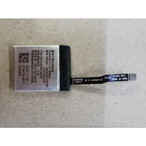 3.8v 178mah HB302527ECW Batteries For Huawei Honor Watch Magic Smart watch Battery
