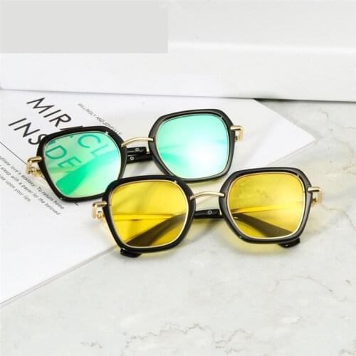 LATASHA 2019 Kids Sunglasses Anti-uv Baby Sun-shading Eyeglasses Girl Boy Classic Retro UV400