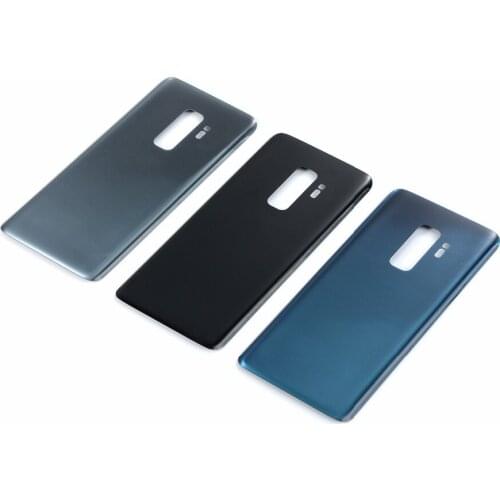 For Samsung Galaxy S9 G960 G960F S9+ S9 Plus G965 G965F Housing Battery Glass Back Cover+Sticker Glue