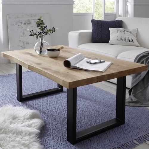 Modern Wood Natural Decorative Medium coffee table Metal Legs coffee table coffee tables table basse furniture living room table