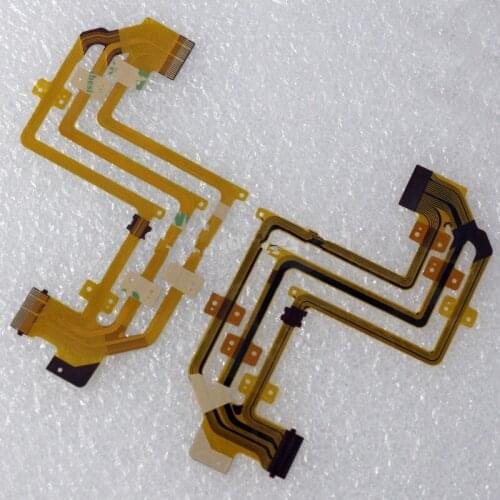 2PCS LCD hinge rotate shaft Flex Cable for Sony DCR-SR32 SR33 SR42 SR52 SR62 SR72 SR82 SR190 SR200 SR290 SR300 Video Camera